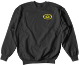 1969 CAR CRAFT All-Star Drag Racing Team Black Crew Sweatshirt Pullover
