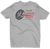 CASLER CHEATER SLICKS Gray Tee T-shirt