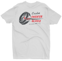 CASLER CHEATER SLICKS White Tee T-Shirt