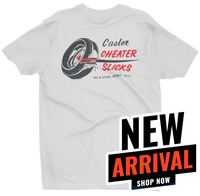 CASLER CHEATER SLICKS White Tee T-Shirt