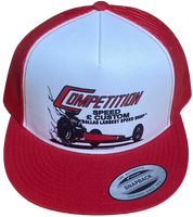 COMPETITION SPEED & CUSTOM Dallas Red/White Trucker Hat
