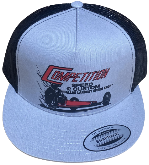 COMPETITION SPEED & CUSTOM Dallas Silver/Black Trucker Hat
