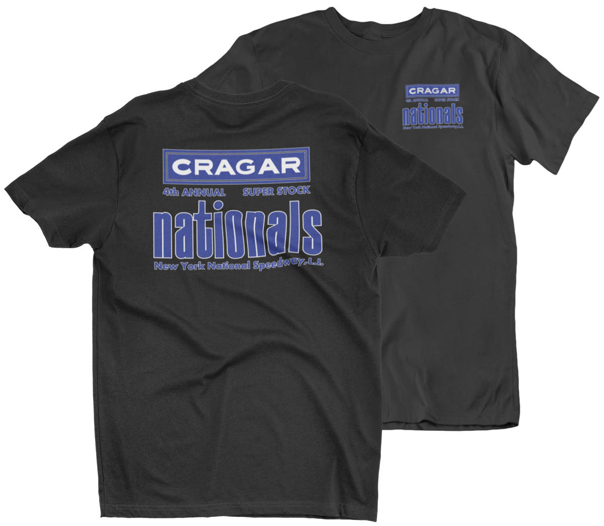 1968 CRAGAR Super Stock Nationals New York National Speedway Black Tal ...