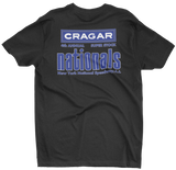 1968 CRAGAR Super Stock Nationals New York National Speedway Black Tee T-Shirt