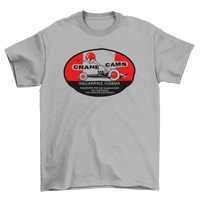 CRANE CAMS Top Eliminator Gray Tall Tee