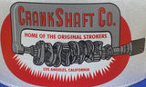 CRANKSHAFT CO. Home of the Original Strokers Royal/White Trucker Hat
