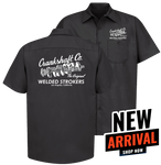 CRANKSHAFT CO. Welded Strokers Black Shop Shirt