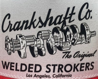 CRANKSHAFT CO. Welded Strokers Trucker Hat Red/White