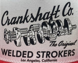 CRANKSHAFT CO. Welded Strokers Trucker Hat Red/White