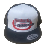 CRANKSHAFT CO. Home of the Original Strokers White/Black Trucker Hat