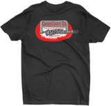 CRANKSHAFT Co. Home of the Original Strokers Black Tee T-Shirt