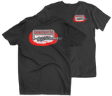 CRANKSHAFT Co. Home of the Original Strokers Black Tee T-Shirt