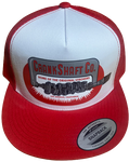 CRANKSHAFT CO. Home of the Original Strokers Red/White Trucker Hat