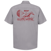 DEIST DRAGIN CHUTES Light Gray Shop Shirt