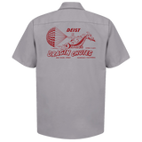 DEIST DRAGIN CHUTES Light Gray Shop Shirt