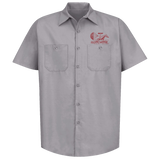 DEIST DRAGIN CHUTES Light Gray Shop Shirt