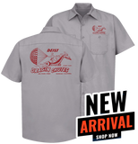 DEIST DRAGIN CHUTES Light Gray Shop Shirt
