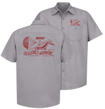 DEIST DRAGIN CHUTES Light Gray Shop Shirt