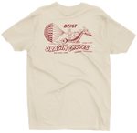 DEIST DRAGIN CHUTES Tan/Sand Tee T-Shirt