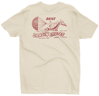 DEIST DRAGIN CHUTES Tan/Sand Tee T-Shirt