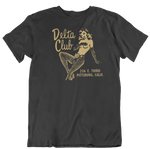 DELTA CLUB 1940's Matchbook Cover Burlesque Tall Tee