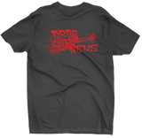 DRAG NEWS Magazine Dragster Logo Black Tall Tee