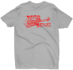 DRAG NEWS Magazine Dragster Logo Gray Tall T-Shirt