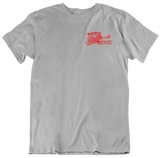 DRAG NEWS Magazine Dragster Logo Gray Tall T-Shirt