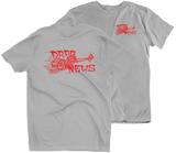 DRAG NEWS Magazine Dragster Logo Gray Tall T-Shirt