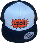 DRAG NEWS No.1 Since 1955 Black/White Trucker Hat