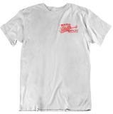 DRAG NEWS Magazine Dragster Logo White Tee