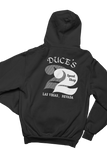 DUCES SPEED SHOP Las Vegas Black Hoodie Sweatshirt Pullover