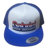 GABRIEL SHOCK ABSORBERS Royal White Trucker Hat