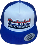GABRIEL SHOCK ABSORBERS Royal/White Trucker Hat