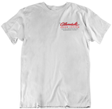 GLENDALE SPEED CENTER Dragster White Tee T-Shirt