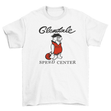 GLENDALE SPEED CENTER Tall Tee Two Lane Blacktop