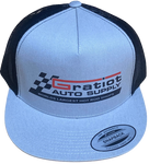 GRATIOT AUTO SUPPLY Speed Shop Silver/Black Trucker Hat