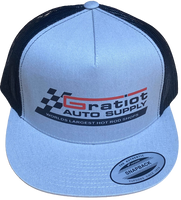 GRATIOT AUTO SUPPLY Speed Shop Silver/Black Trucker Hat