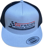 GRATIOT AUTO SUPPLY Speed Shop Silver/Black Trucker Hat