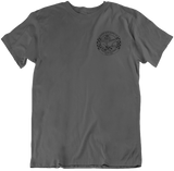 GRATIOT Auto Supply Detroit Horsepower Dark Gray Tall Tee T-Shirt