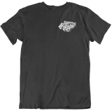 HOLLYWOOD KNIGHTS Car Club Black Tee T-Shirt Tubbys Project-X Smittys Speed Shop