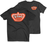 THE KING SPEED SHOP Illinois Black Tall Tee T-Shirt