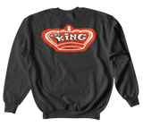 THE KING Speed Shop Illinois Black Crew Sweatshirt Pullover