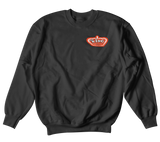 THE KING Speed Shop Illinois Black Crew Sweatshirt Pullover