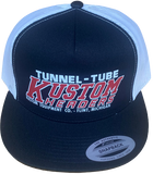 KUSTOM HEADERS Tunnel-Tube Black/White Trucker Hat