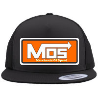 MOS Merchants of Speed Nitrous Orange/Black Trucker Hat