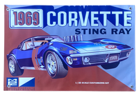 1969 Corvette Vette Injected 427 MPC Model Box Shop Banner