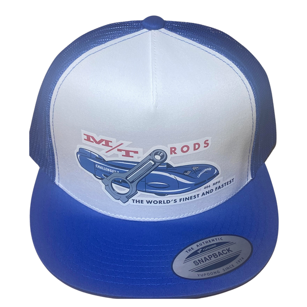 MICKEY THOMPSON MT Rods Royal White Trucker Hat