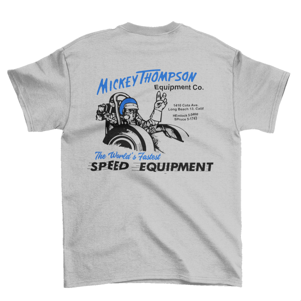 MT MICKEY THOMPSON Speed Equipment Gray Tall Tee