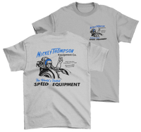 MICKEY THOMPSON MT Speed Equipment Gray T-Shirt